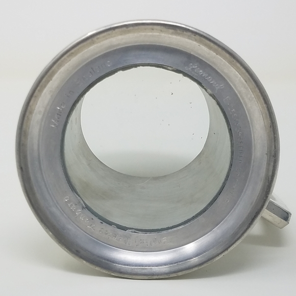 Vintage B.F.S Mug/Cup English Pewter See Through Bottom Tankard Made In England - Picture 9 of 12